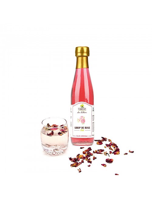 Sirop de rose 25 cl...